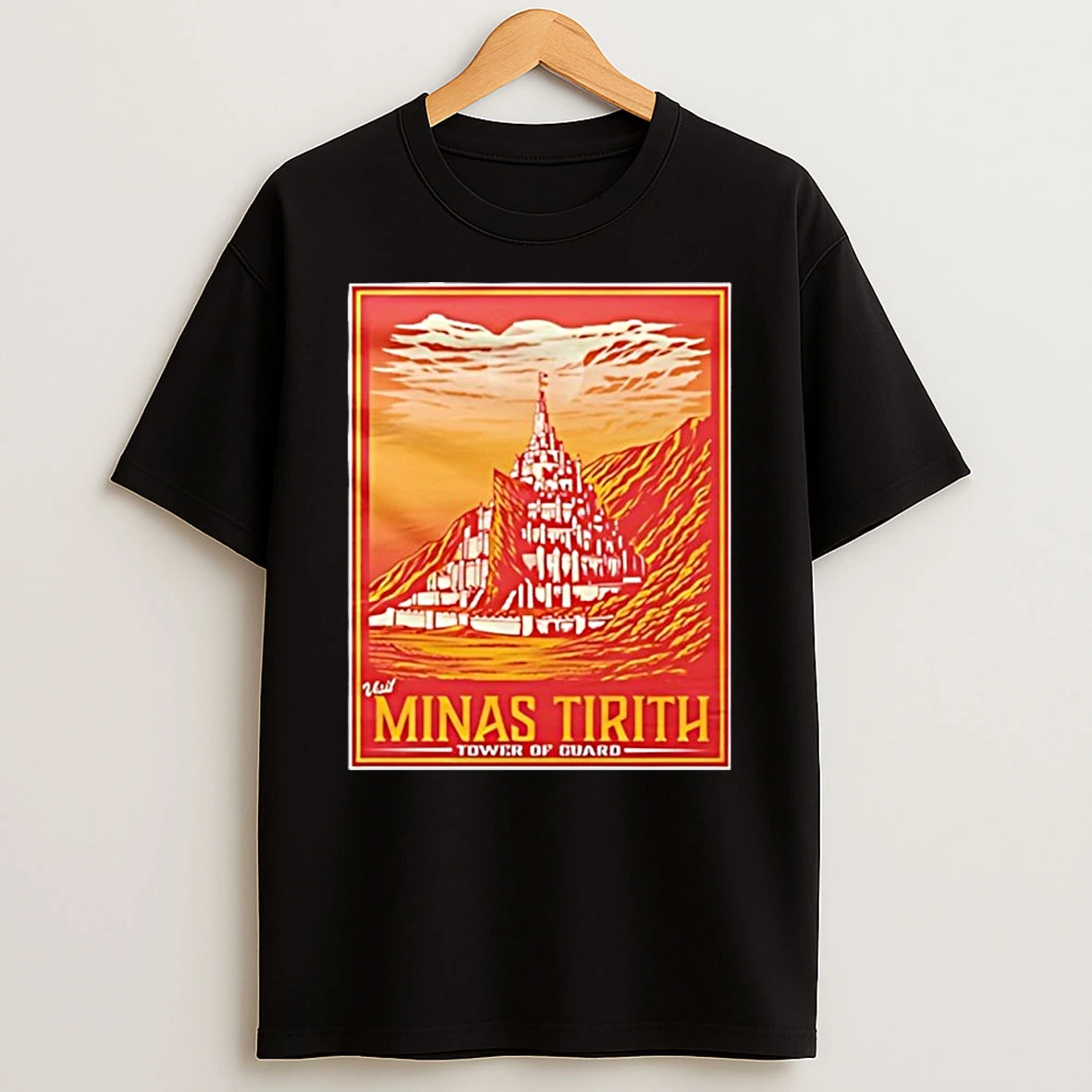 Visit Minas Tirith Tower Of Guard Vintage Shirts