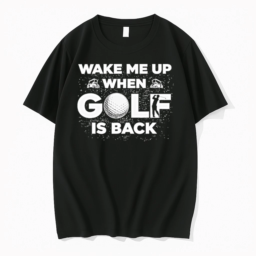 Wake Me Up When Golf Is Back Tour 2026 Shirts
