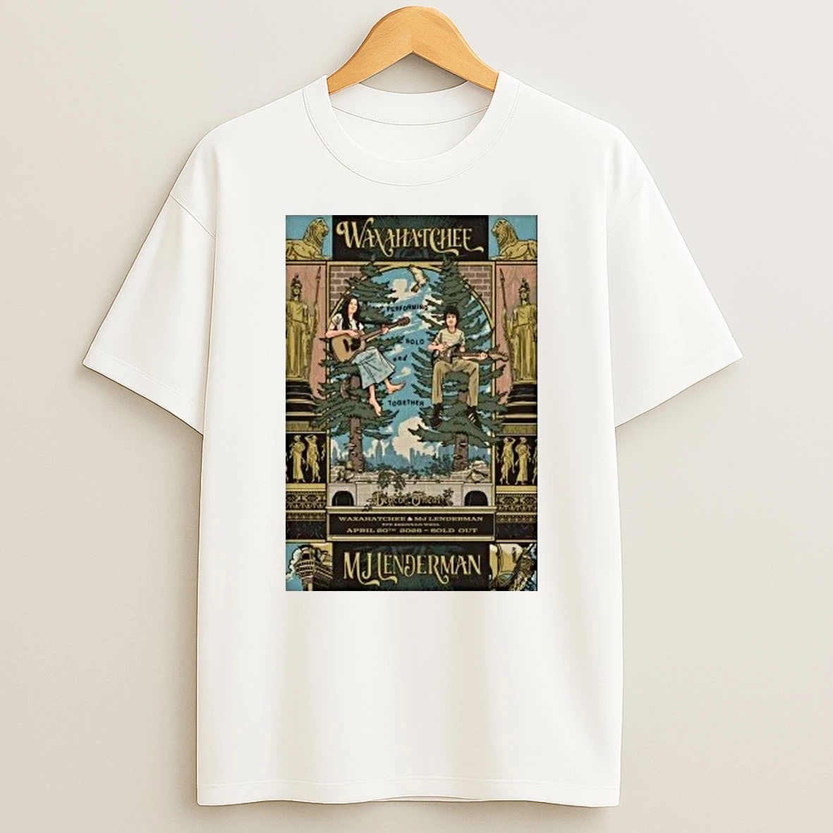 Waxahatchee And Mj Lenderman Apr 20 2026 New York Ny Shirts