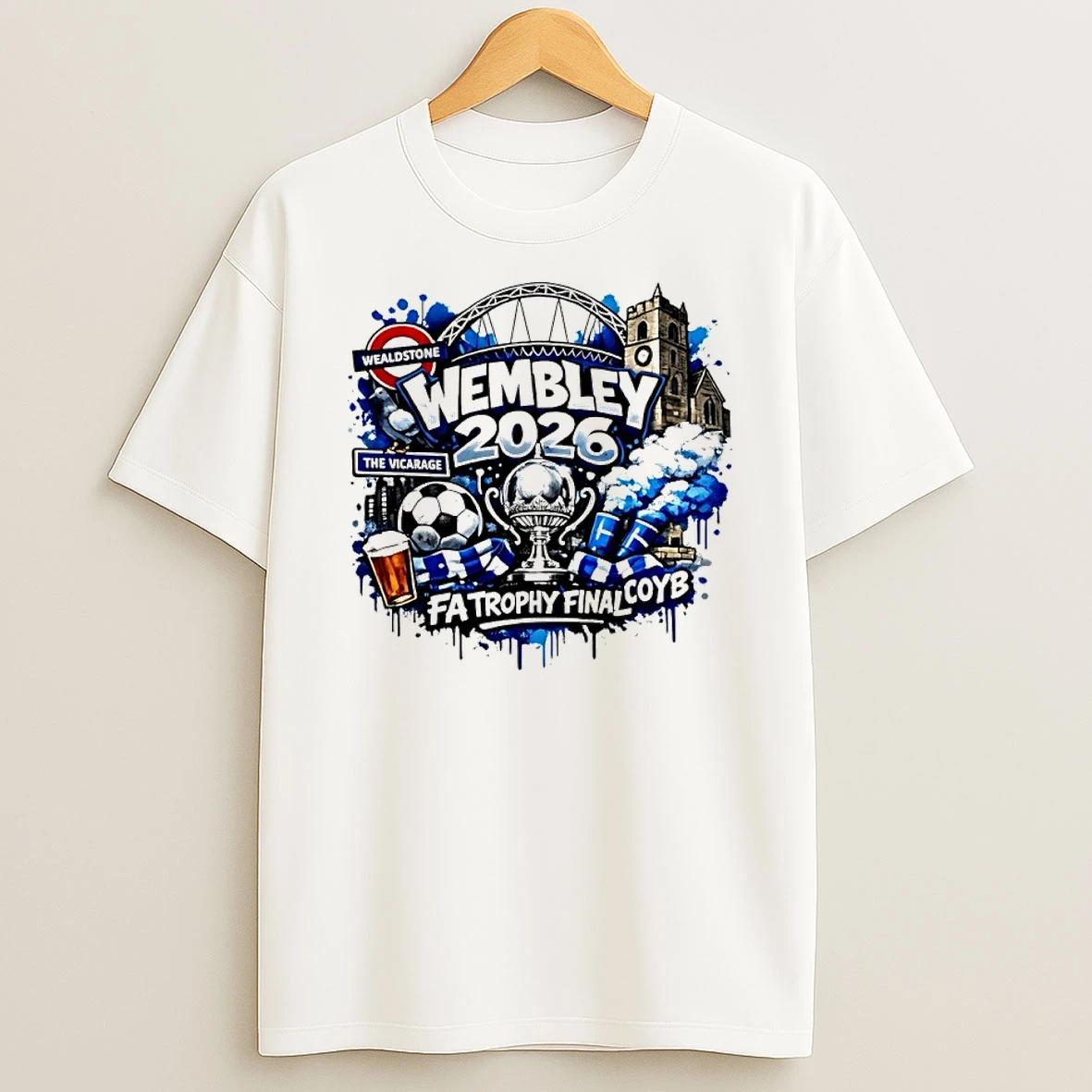 Wealdstone Fa Trophy Final Wembley 2026 Graphic Shirts
