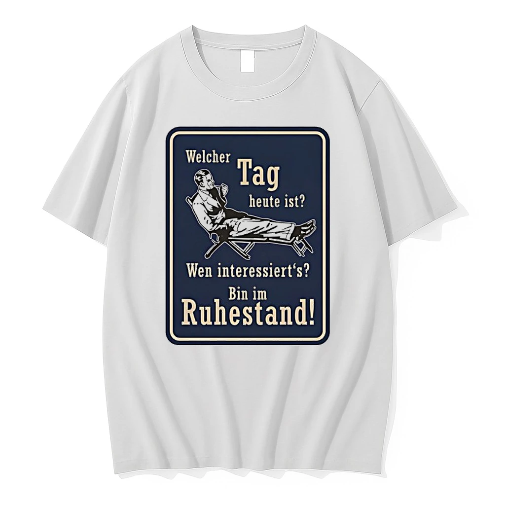 Welcher Tag Heute Ist Wen Interessierts Bin Im Ruhestand Shirts