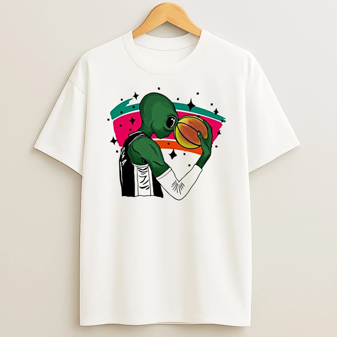 Wemby Alien Wembanyama Space Victor Wembanyama San Antonio Spurs Basketball 2026 Shirts