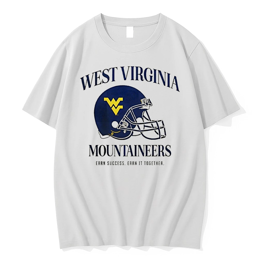 West Virginia University Football Mountaineers Earn Success Earn It Together Shirts