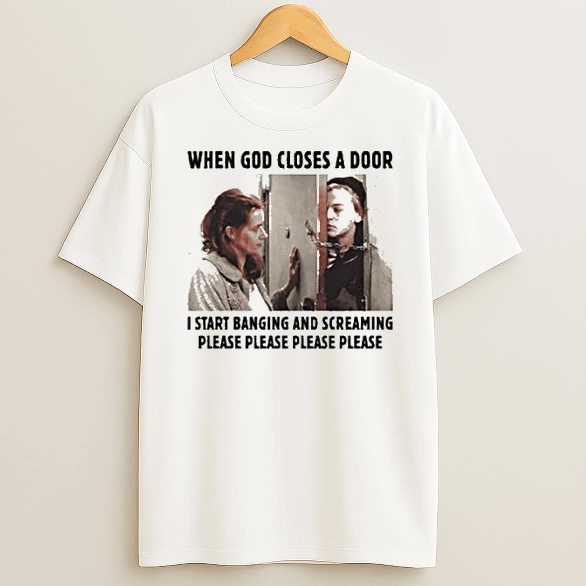 When God Closes A Door I Start Banging And Screaming Please Please Please Please Tour 2026 Shirts