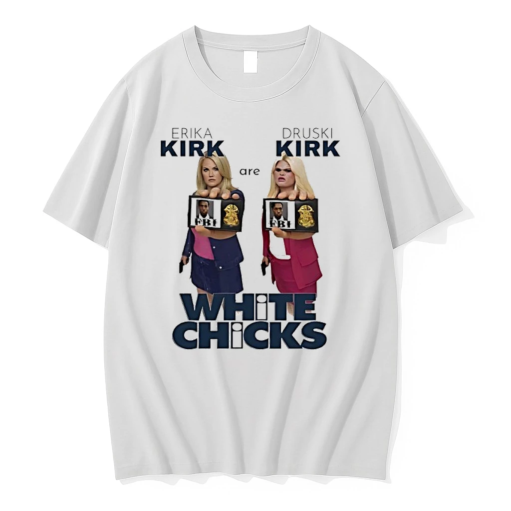 White Chicks Druski Kirk And Erika Kirk Movie Parody Shirts
