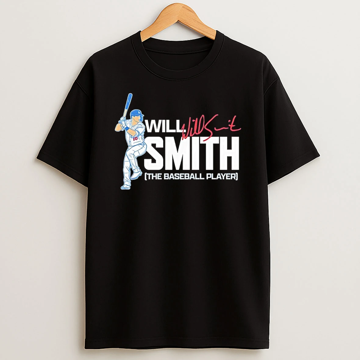 Will Smith Los Angeles Dodgers The Baseball Player Signature Shirts