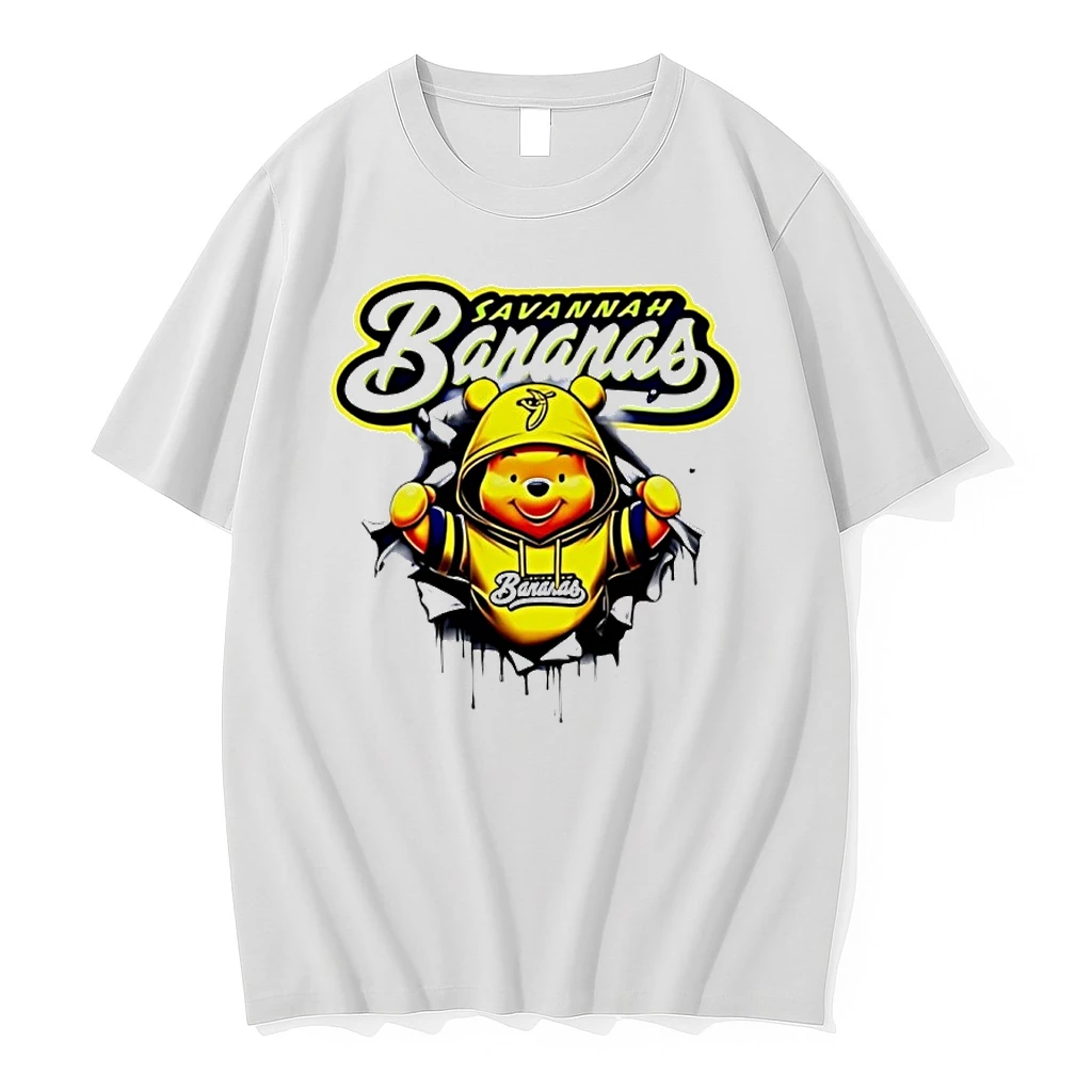 Winnie The Pooh X Savannah Bananas Logo Shirts