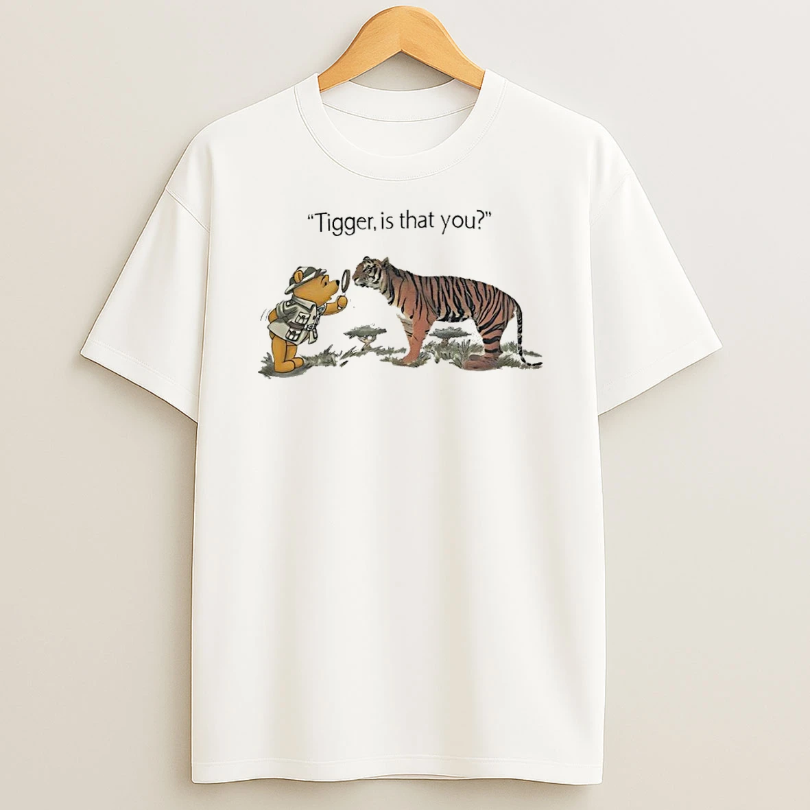 Winnie The Pooh Tigger Is That You Cartoon Shirts