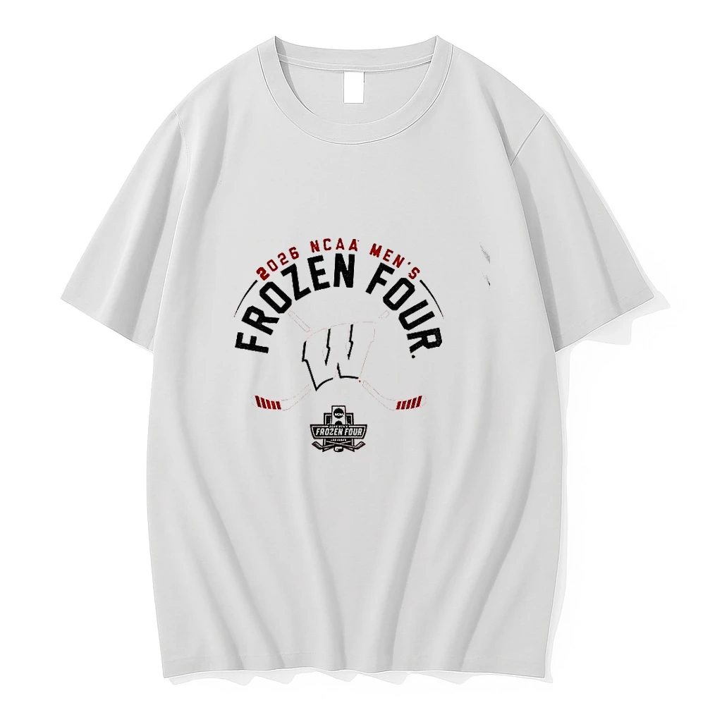 Wisconsin Badgers Mens Hockey Ncaa 2026 Frozen Four Shirts