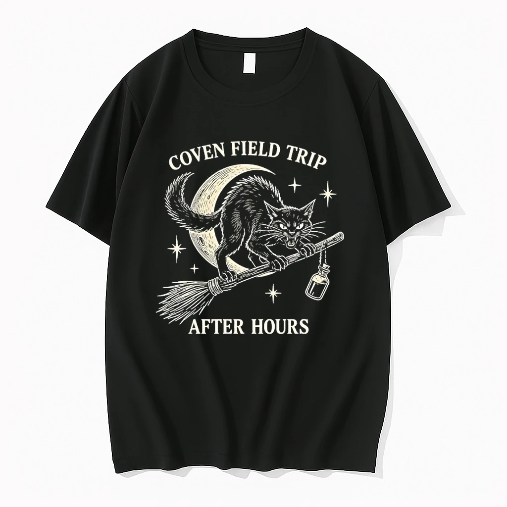 Witch Cat Coven Field Trip After Hours Shirts