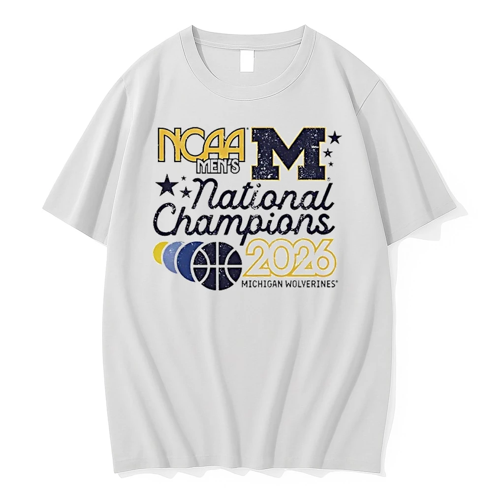 Wolverines Won The 2026 Mens Basketball National Champions Shirts