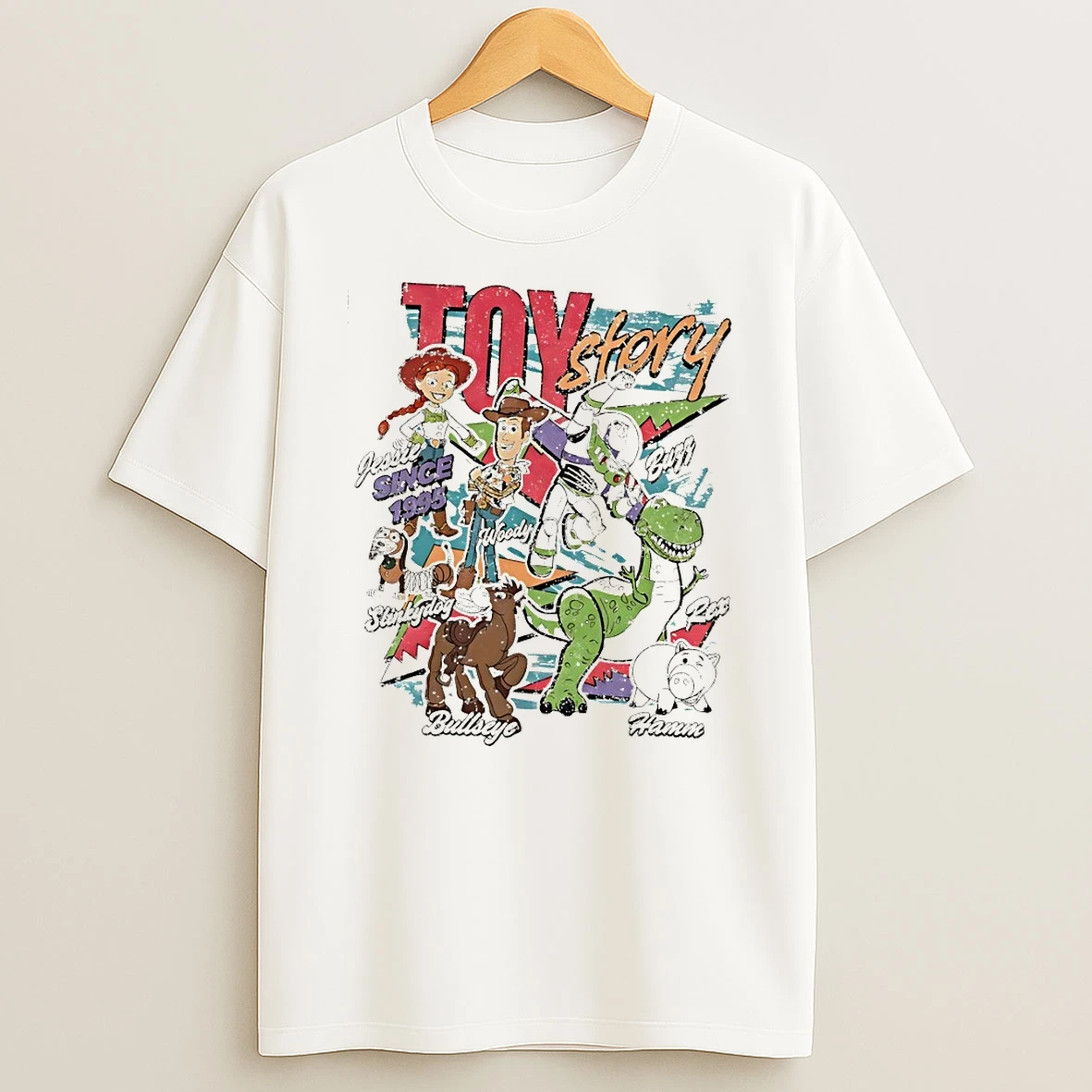 Woody Buzz Lightyear Rex Disney Toy Story Since 1995 Disneyland Family Vacation 2026 Trip Shirts