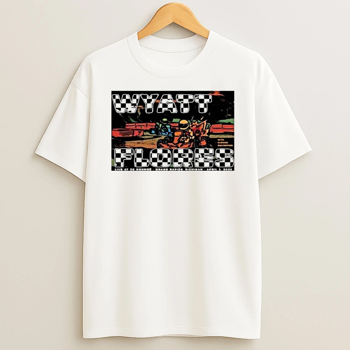 Wyatt Flores April 3 2026 In Grand Rapids Mi Shirts