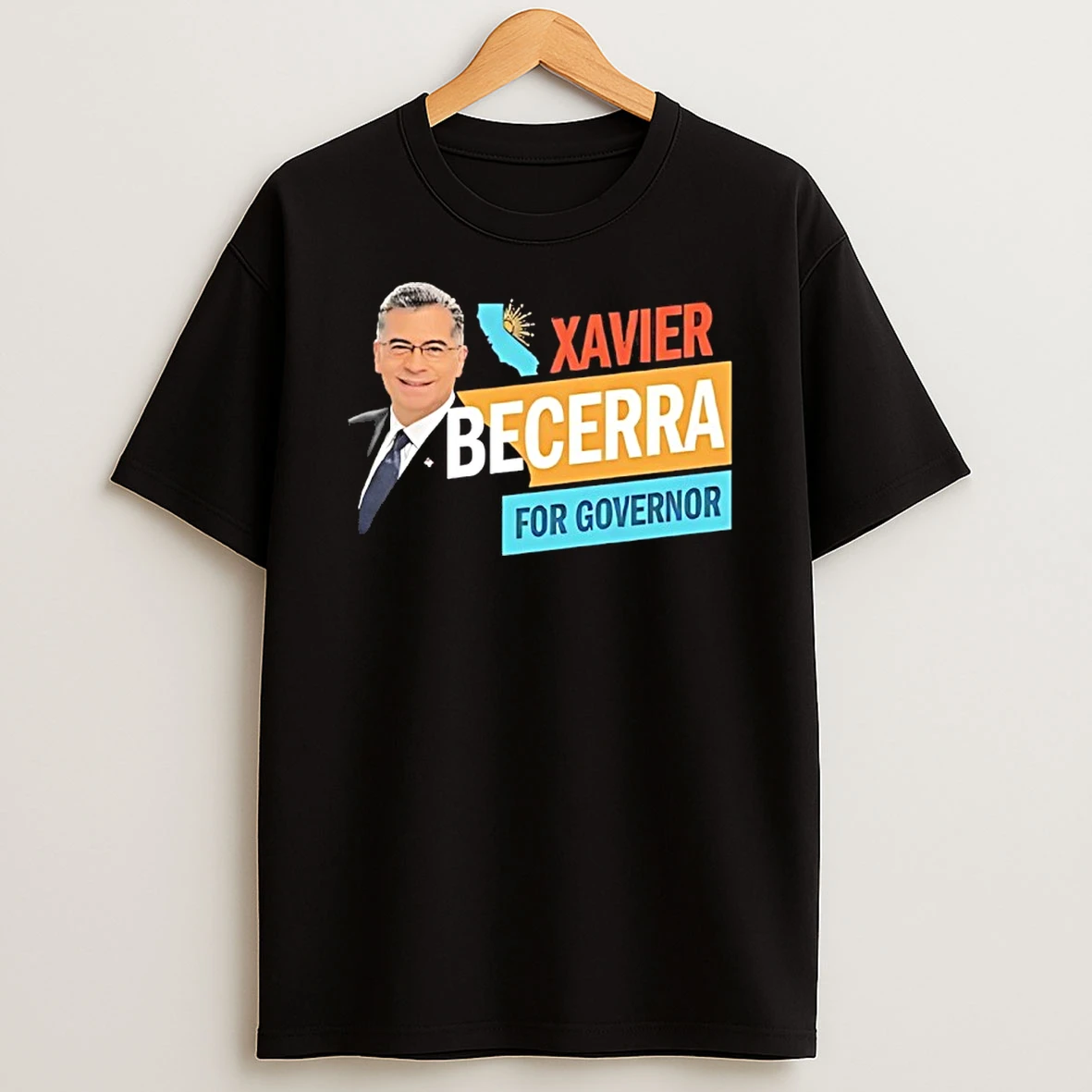 Xavier Becerra For California Governor 2026 Shirts