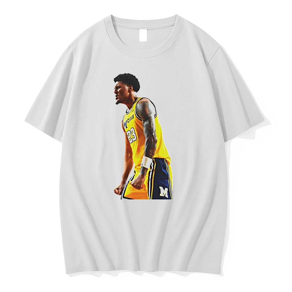 Yaxel Lendeborg Flex Motion Michigan Wolverines Basketball Big Ten Conference Shirts