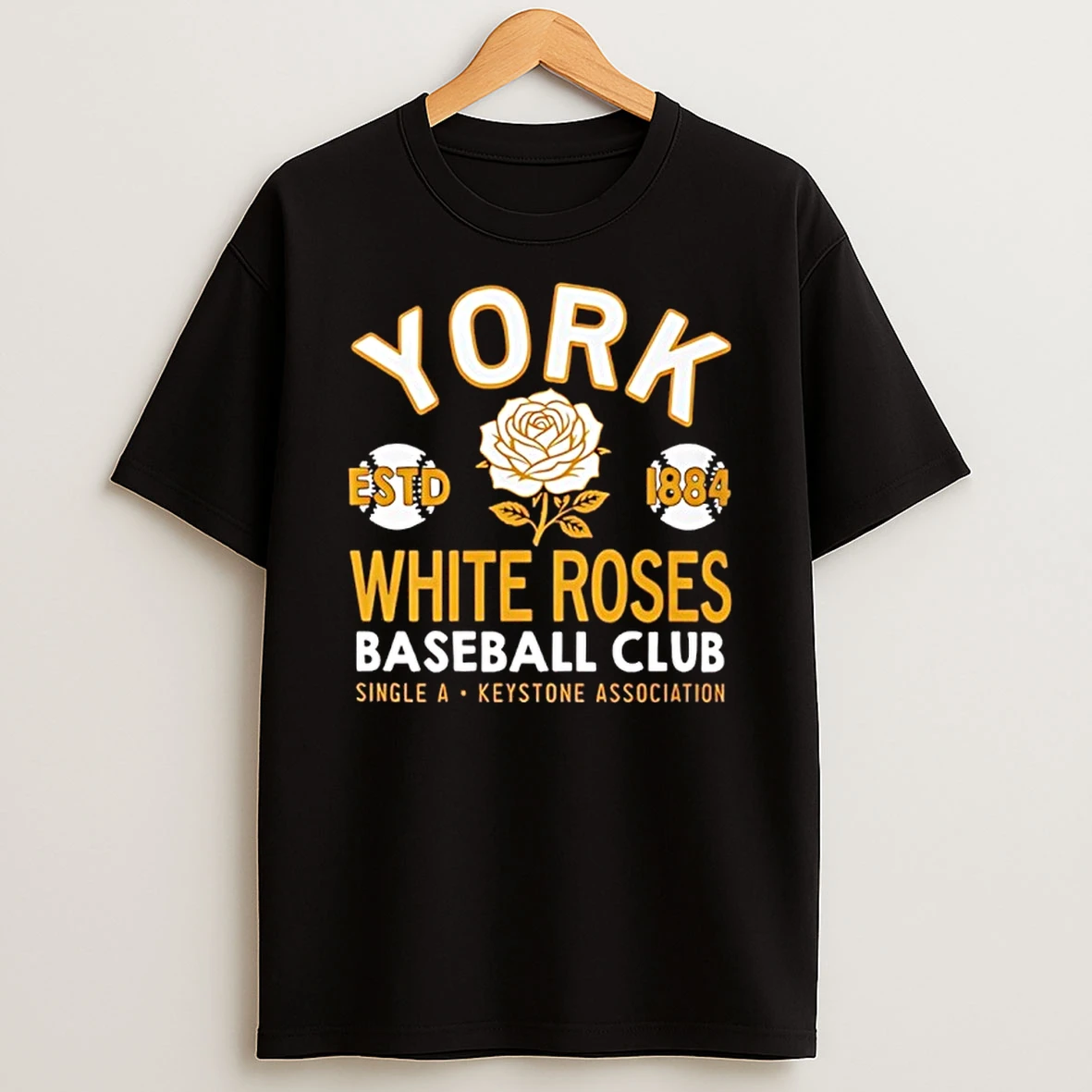 York White Roses Baseball Club Pittsburgh Shirts