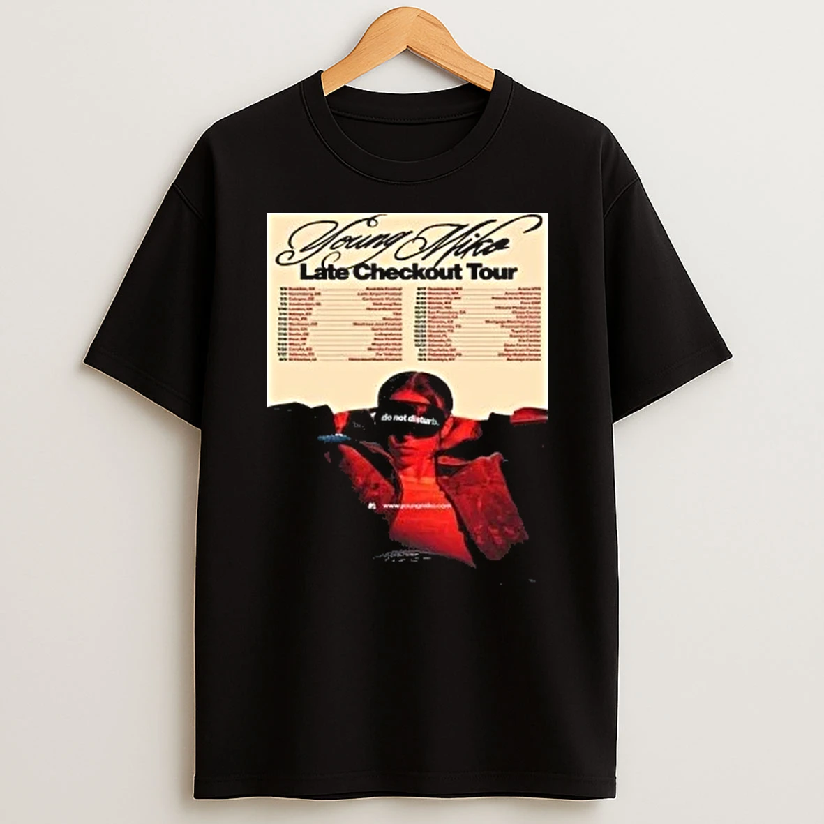 Young Miko Late Checkout Tour 2026 North America Shirts
