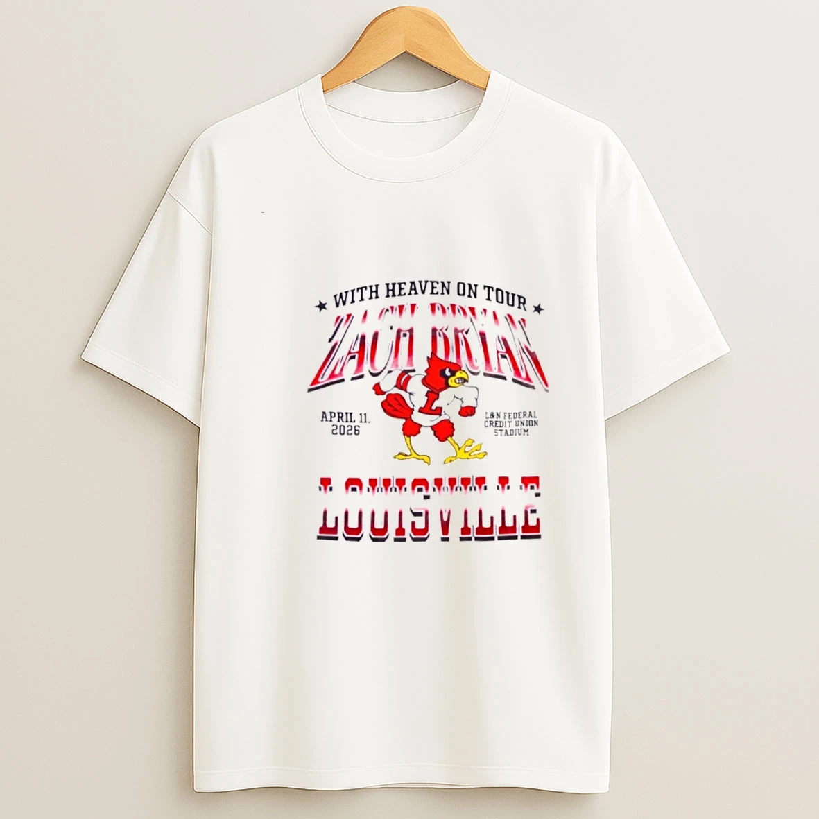 Zach Bryan Live In Concert At Louisville 2026 Tour 00 Shirts