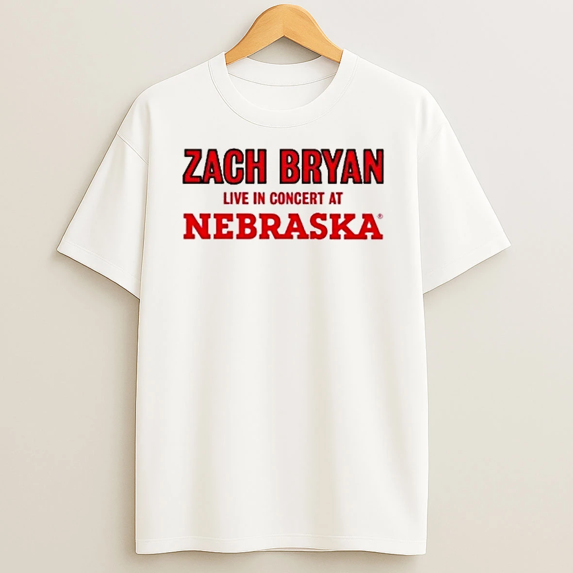 Zach Bryan With Heaven On Tour 2026 Nebraska Shirts