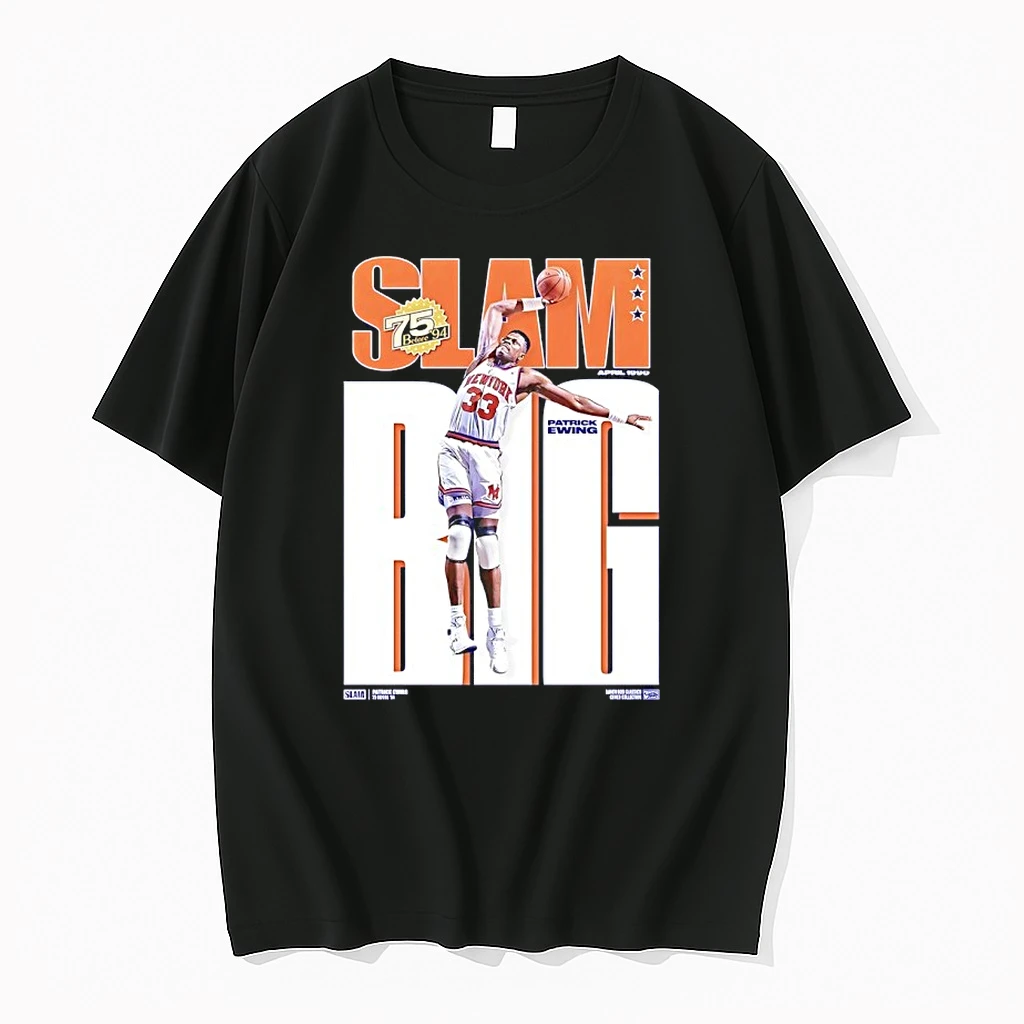 Zgpf01lw New York Knicks Patrick Ewing Big Slam Shirts