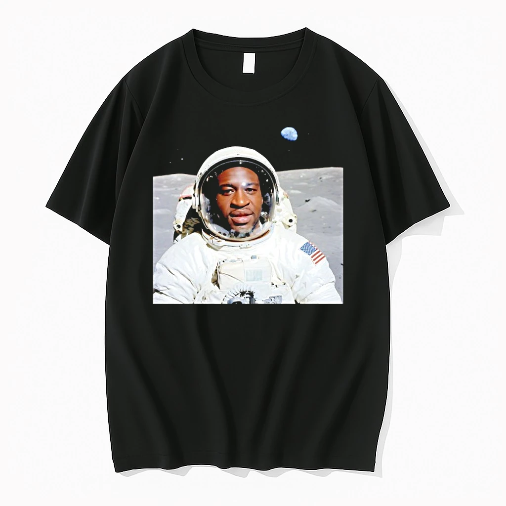 Ek5tibmh George Floyd Astronaut Photo Shirts
