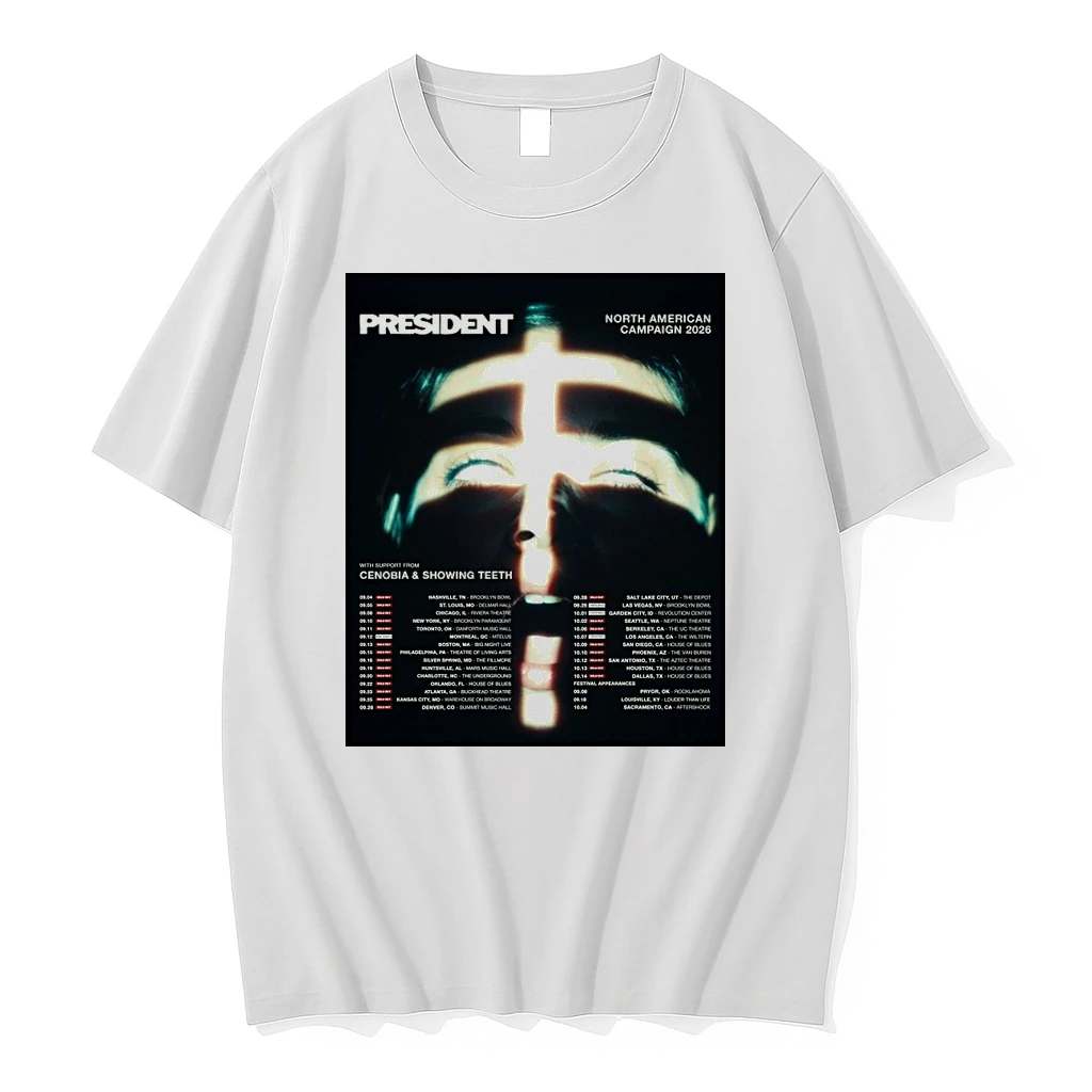 Hfzbvypx President North American Campaign 2026 With Support From Cenobia And Showing Teeth September October Shirt