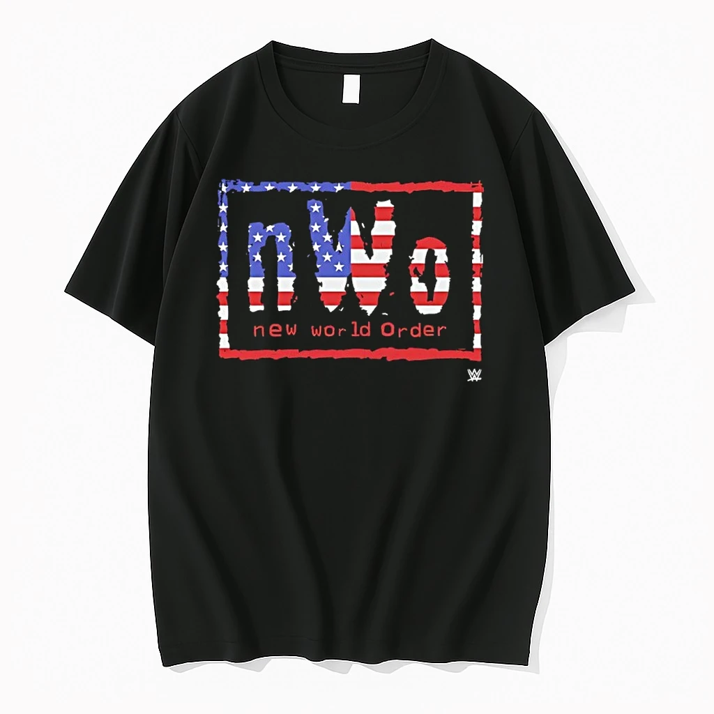 Nwo Wwe Logo American Flag Shirts