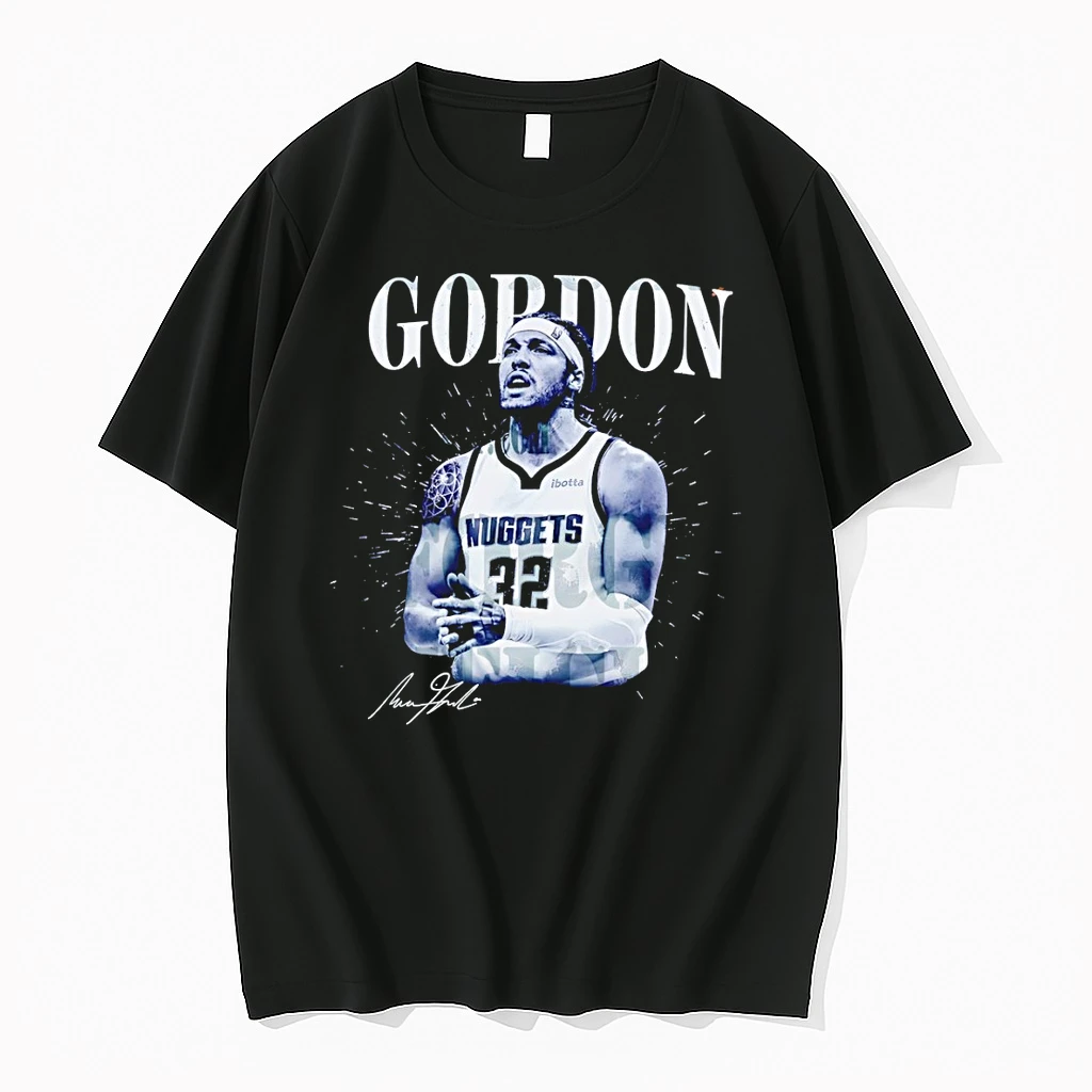 Aaron Gordon Denver Nuggets Basketball Game Day Signature Shirts