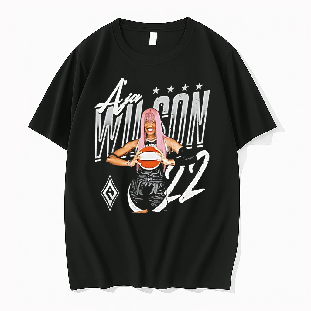 Aja Wilson Player Pose Las Vegas Aces Shirts