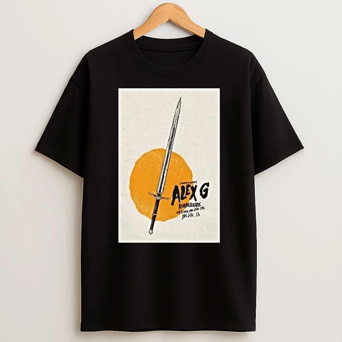 Alex G With Agriculture 5 8 2026 San Jose Ca Shirts