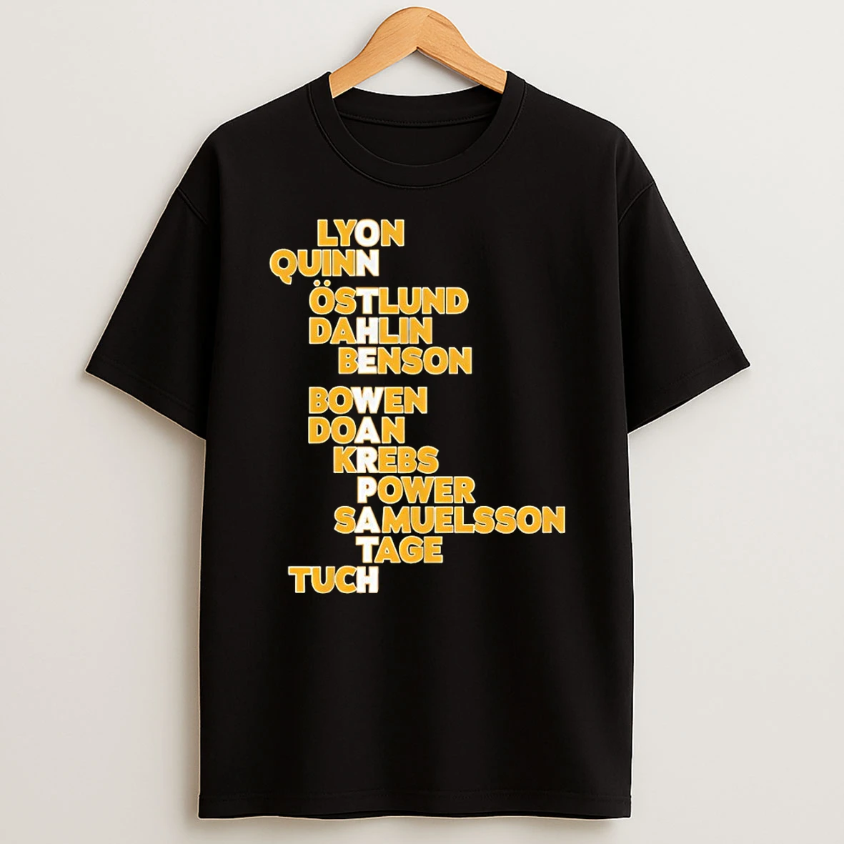 Alex Lyon Dylan Cozens Rasmus Dahlin Tage Thompson Alex Tuch Buffalo Sabres Hockey On The Warpath Names 2026 Shirts