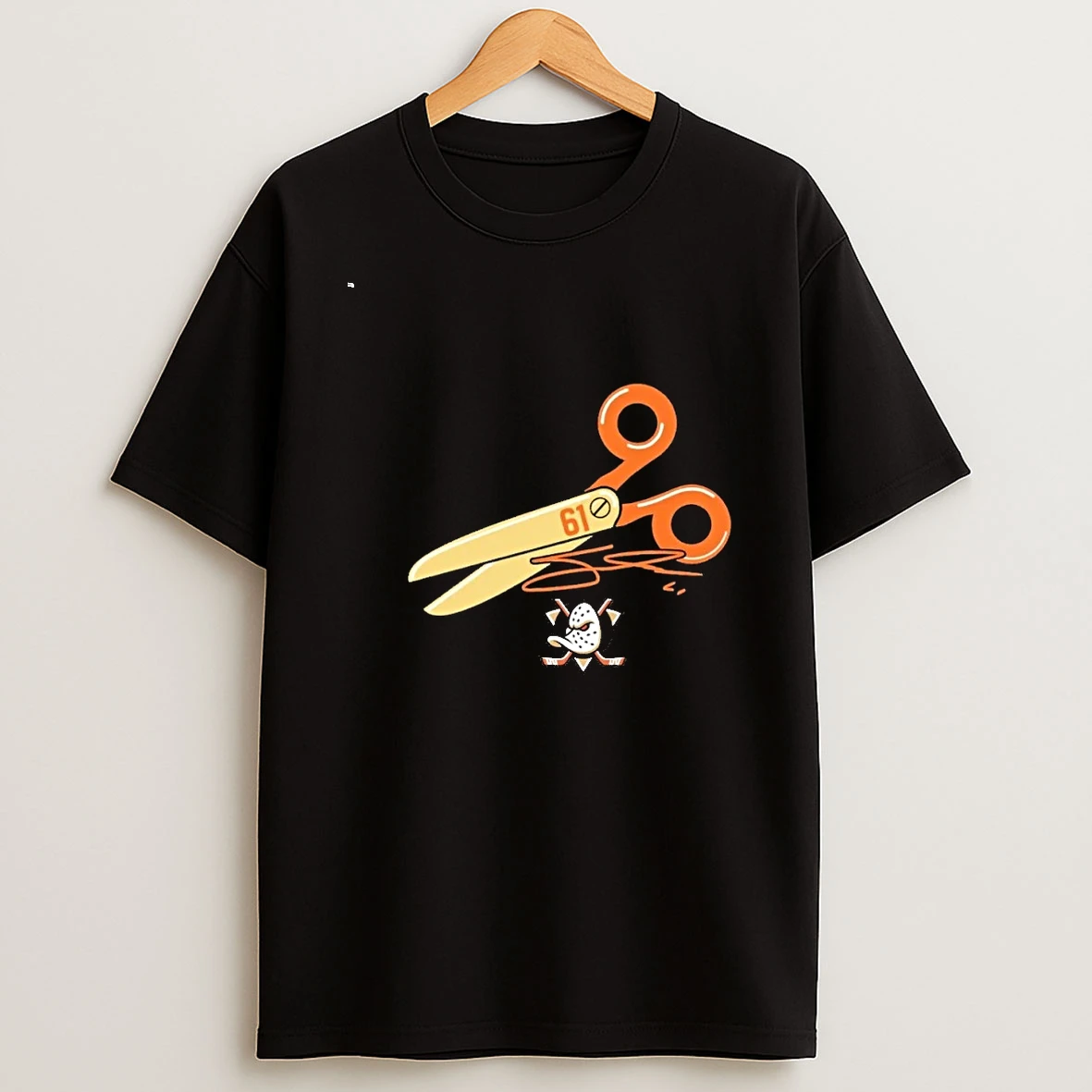 Anaheim Ducks Cutter Gauthier Scissors 00 Shirts