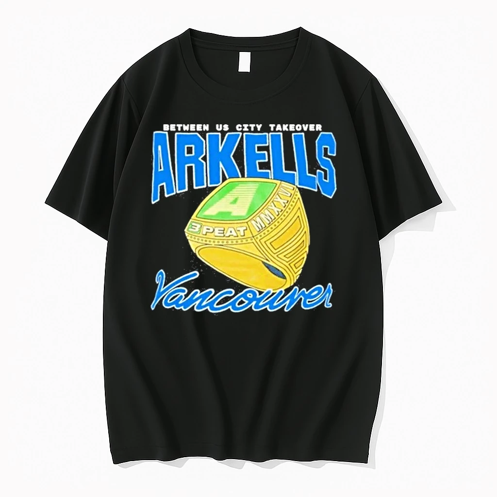 Arkells Navy 2026 Vancouver Between Us City Takeover New Shirts