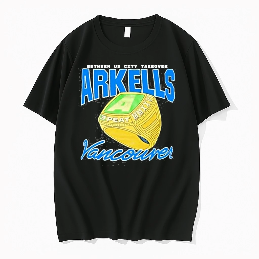 Arkells Vancouver Between Us City Takeover Tour 2026 Shirts