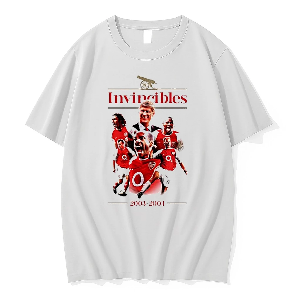Arsenal Invincibles 2003 2004 Thierry Henry Patrick Vieira Arsene Wenger Shirts