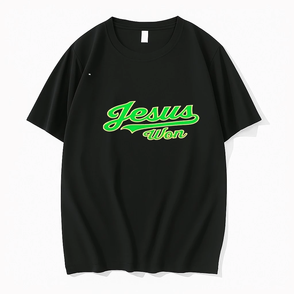 Athletics Jesus Won 00 Shirts