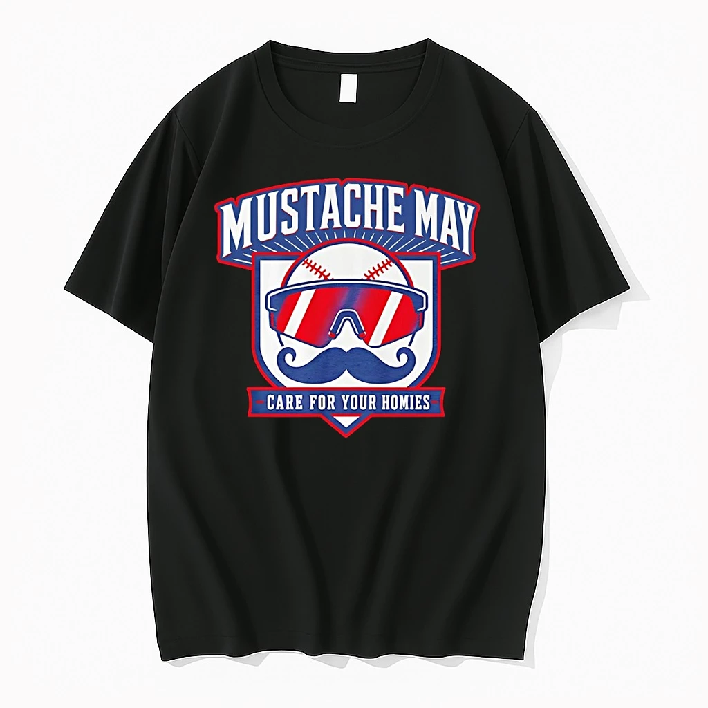 Atlanta Braves Baseball Mustache May 2026 Care For Your Homies Shirts