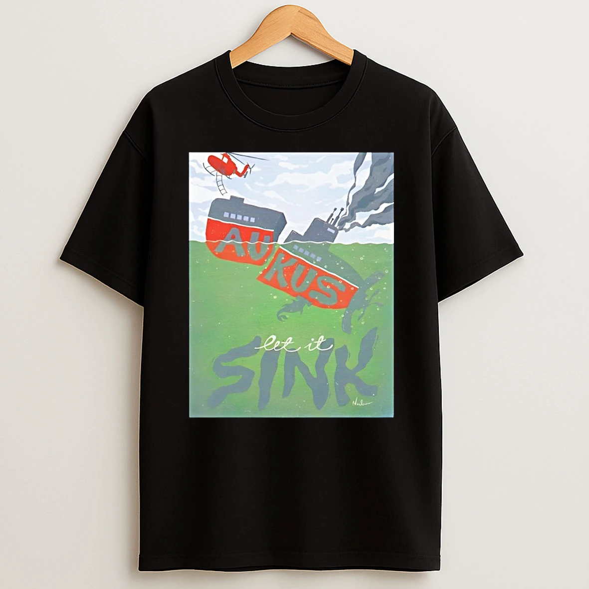 Aukus Nordacious Let It Sink Shirts