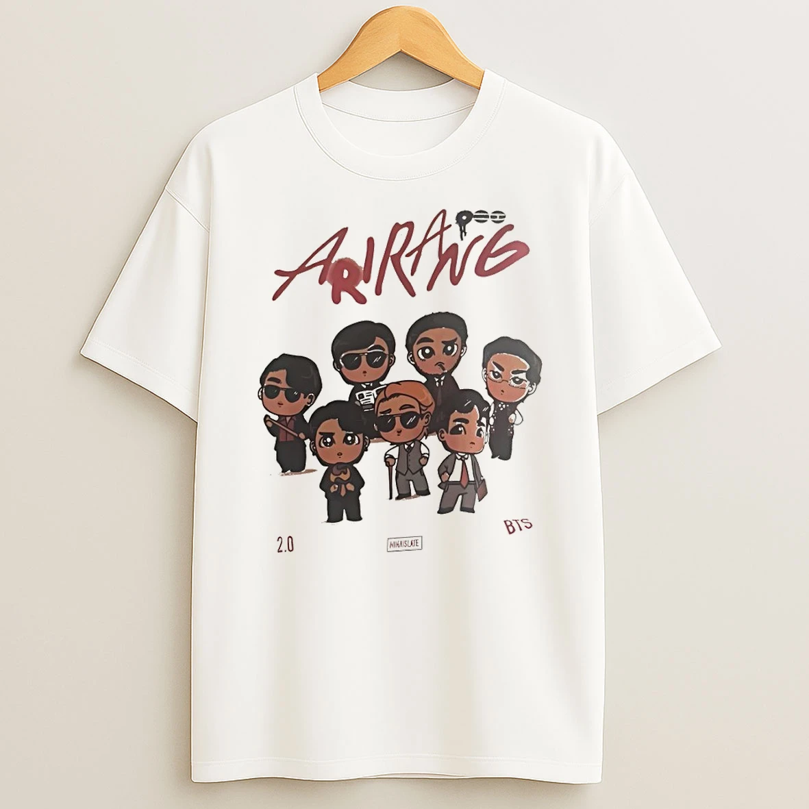 Bts Chibi Arirang 2 0 Tour 2026 Shirts