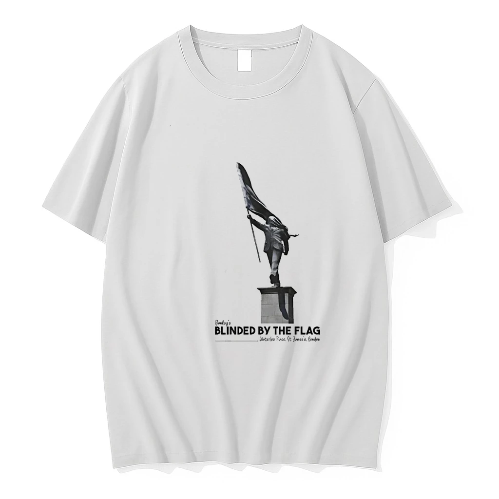 Banksy London Statue 00 Shirts