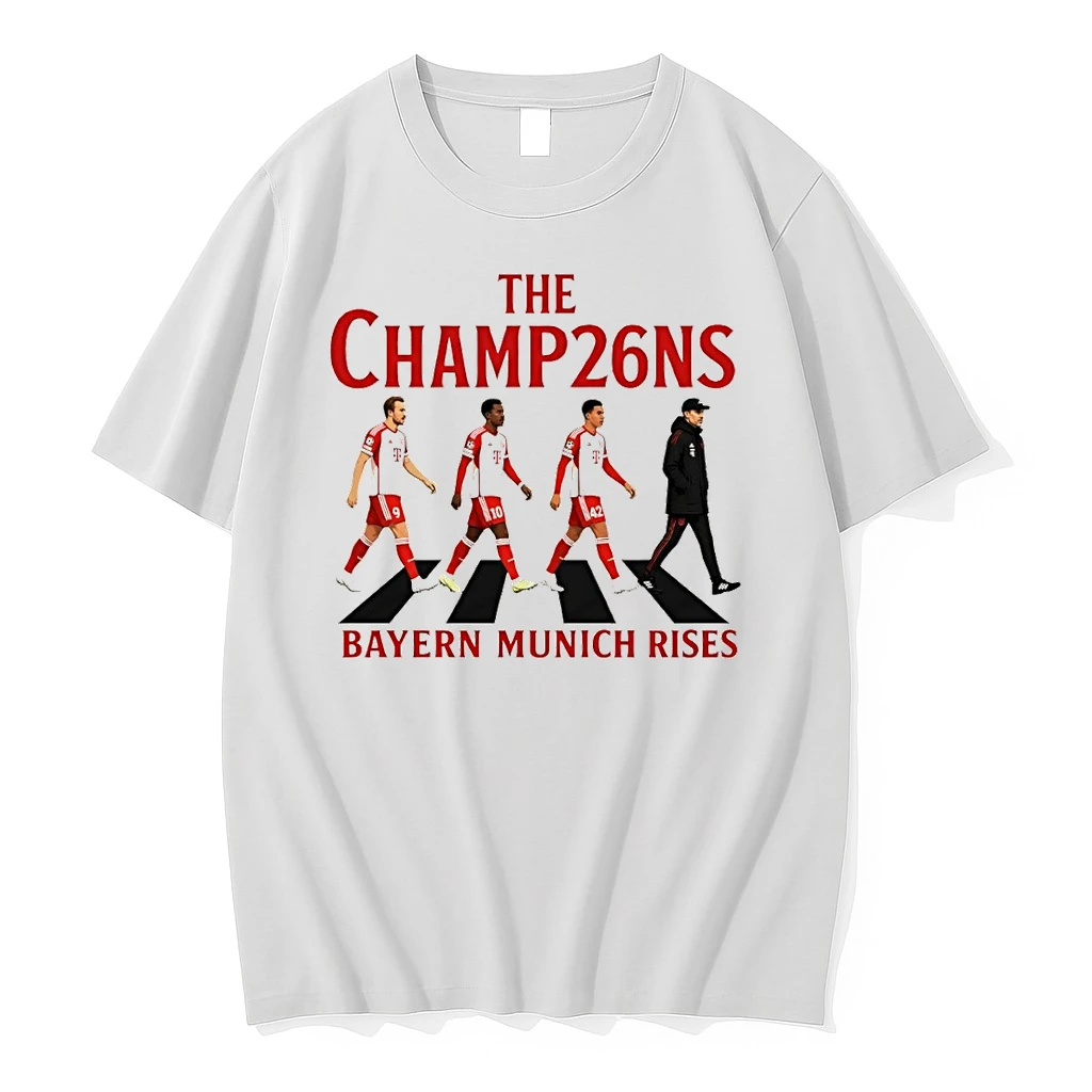 Bayern Munich Rises The Champ26ns Abbey Road Champions Shirts