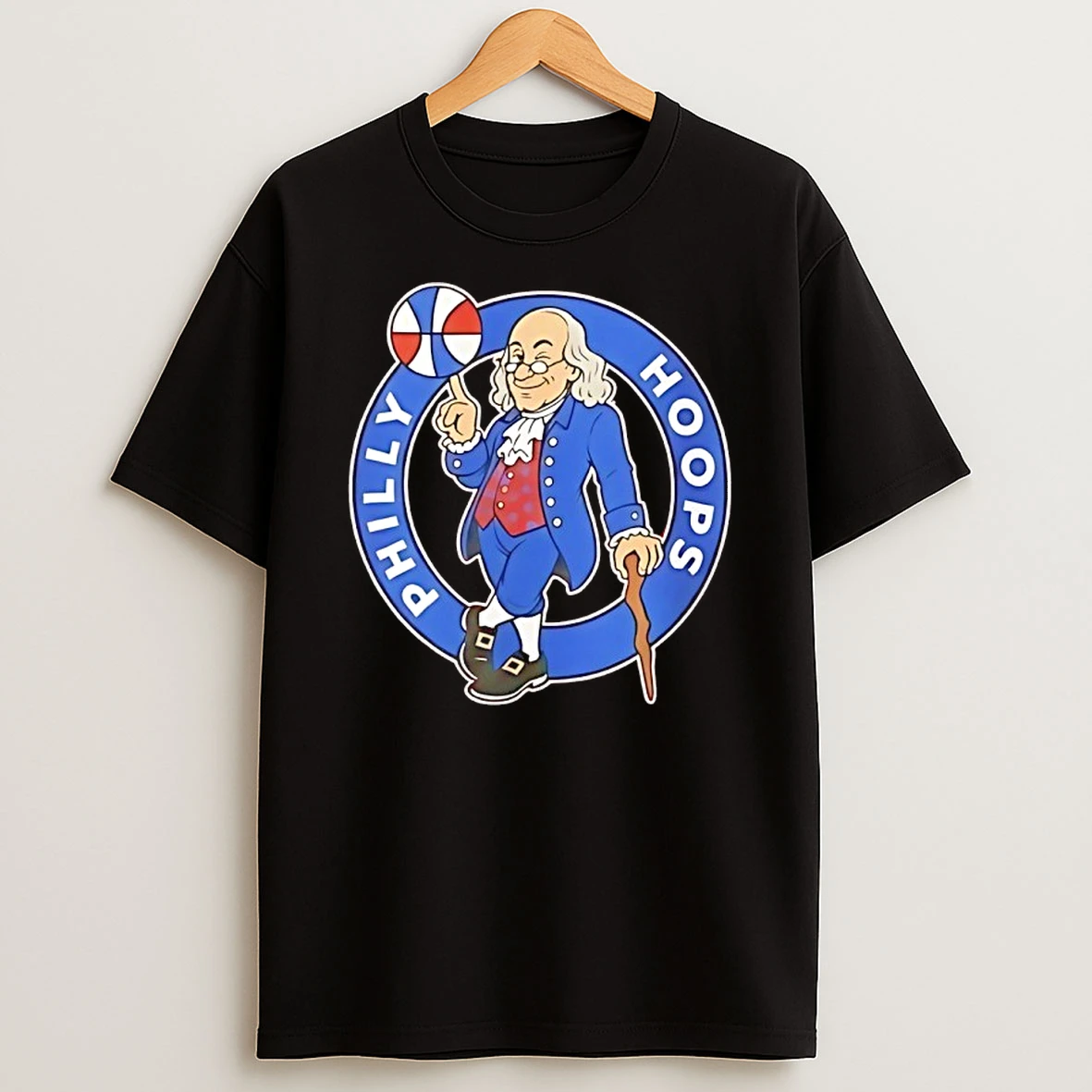 Ben Franklin Philly Hoops Shirts