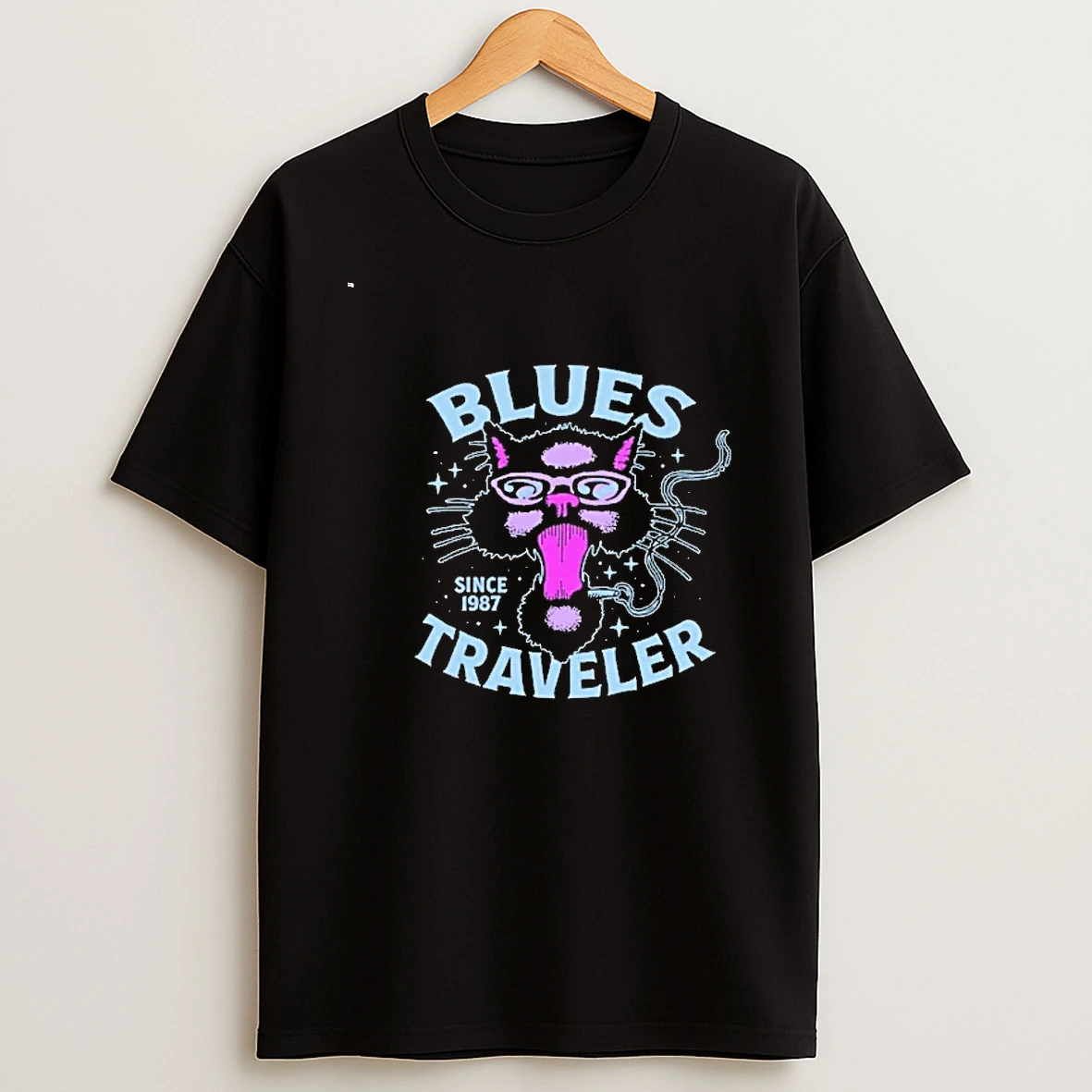 Blues Traveler Since 87 Cat Logo 00 Shirts