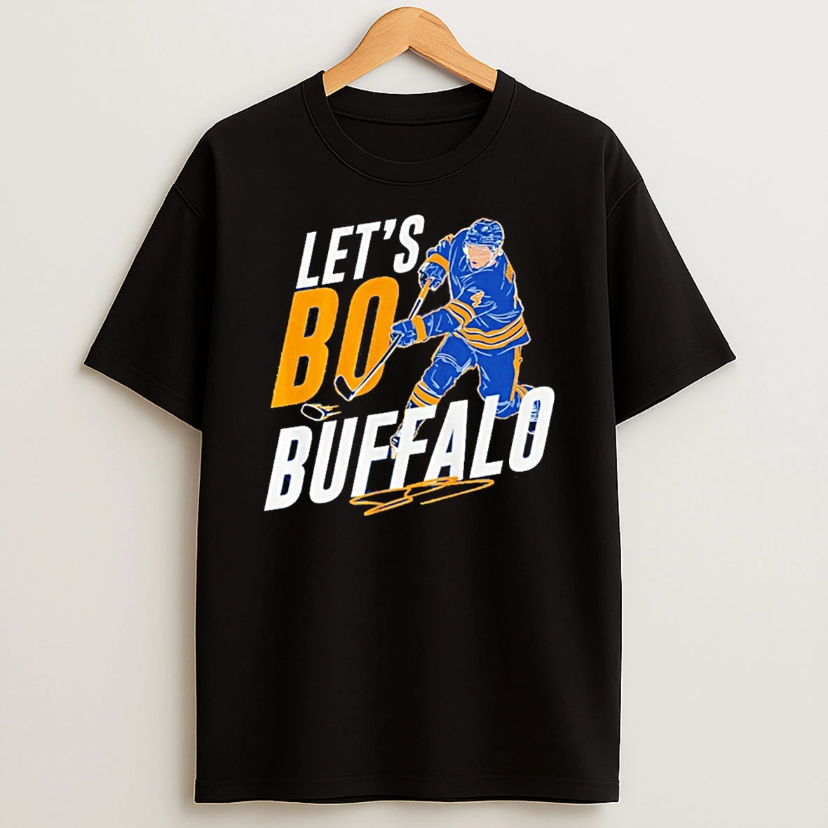 Bowen Byram Lets Bo Buffalo Buffalo Sabres Hockey Shirts