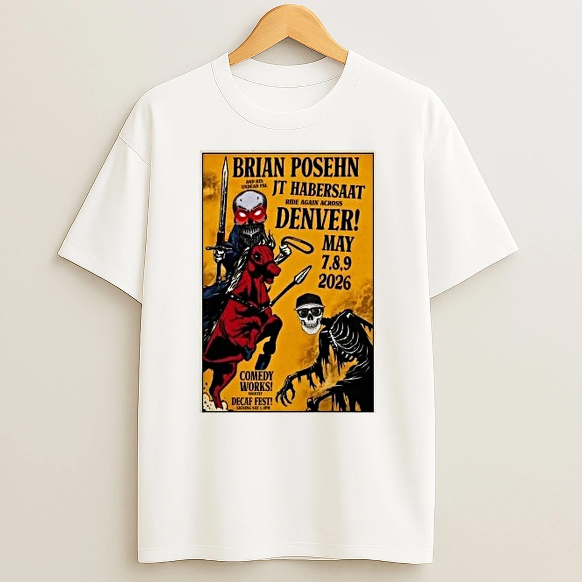Brian Posehn May 7 9 2026 Denver Colorado Shirts