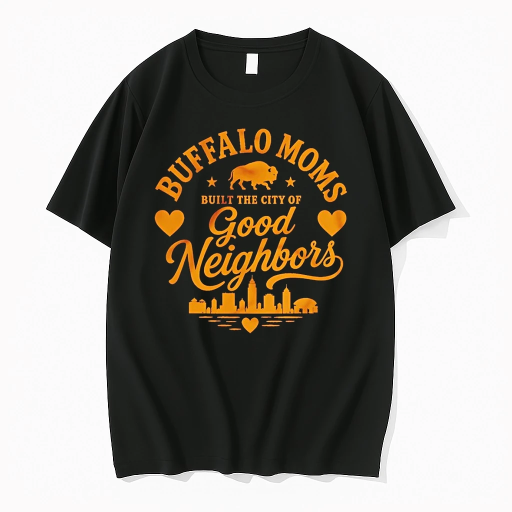 Buffalo Moms Built The City Of Good Neighbors Buffalo Sabres Hockey Shirts