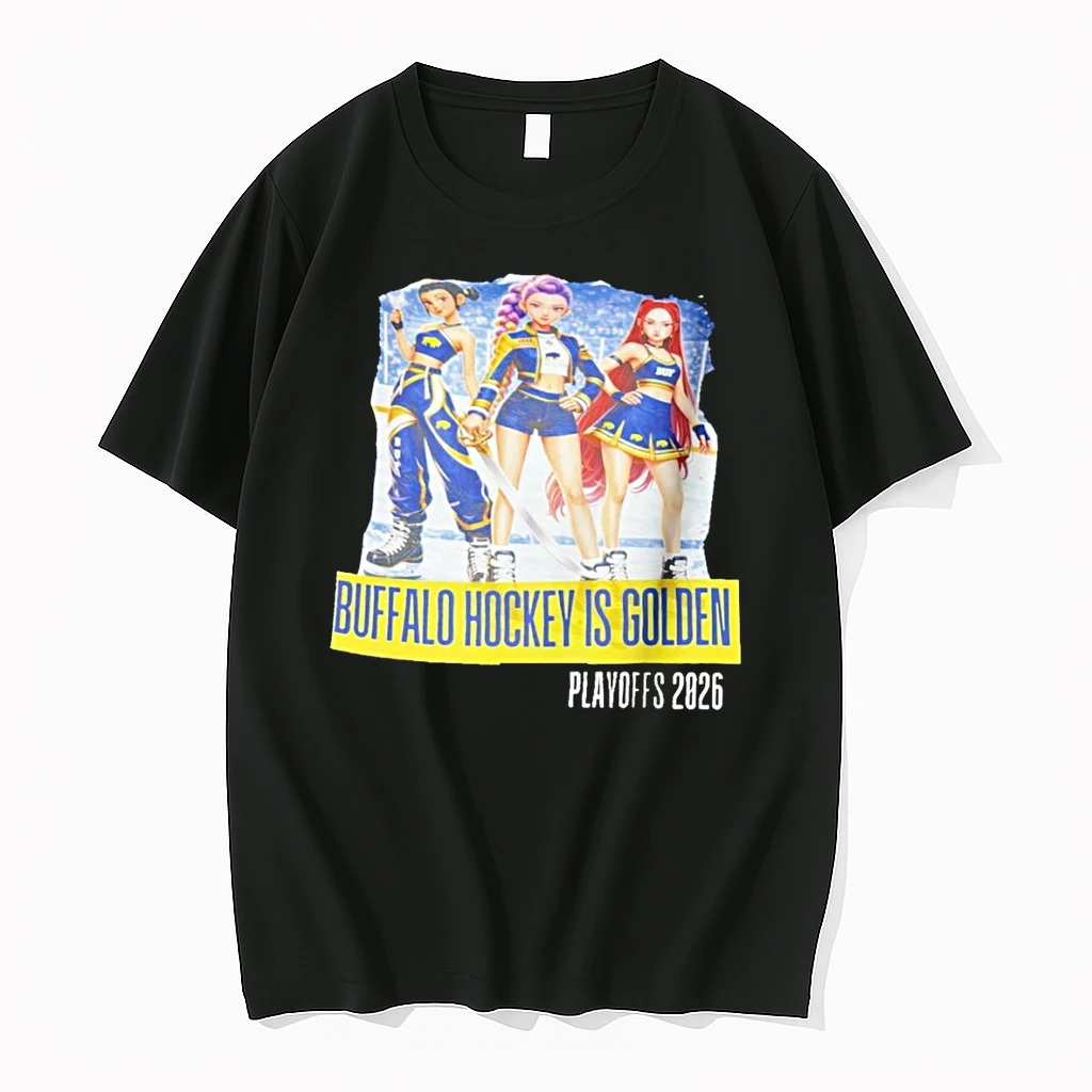 Buffalo Sabres Kpop Demon Hunter Buffalo Hockey Is Golden Playoffs 2026 Shirts