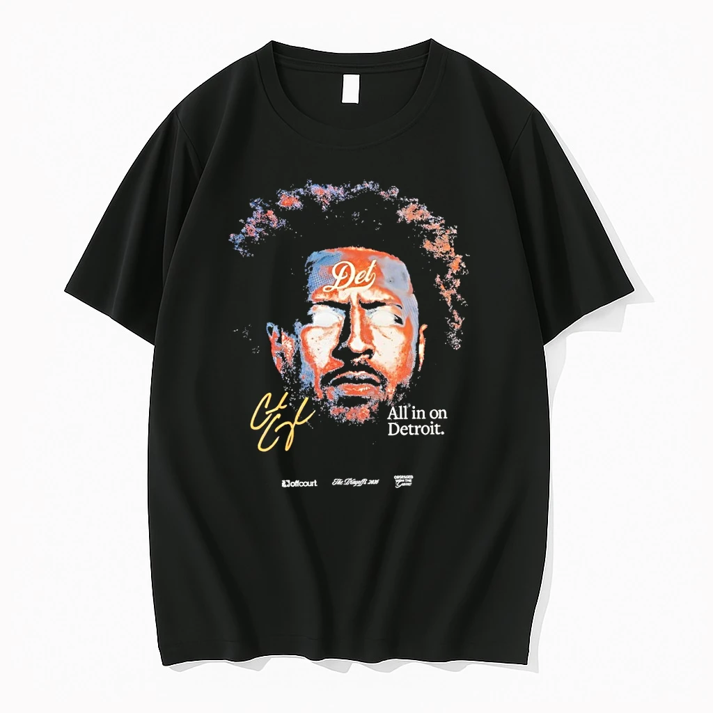 Cade Cunningham Detroit Pistons All In On Detroit Nba 2026 Shirts