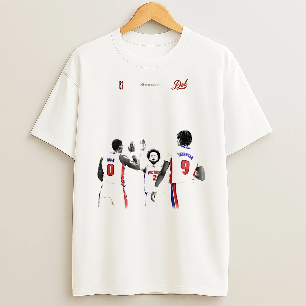 Cade Cunningham Jalen Duren Ausar Thompson Detroit Pistons Nba Finals Season 2026 All In On Detroit Shirts