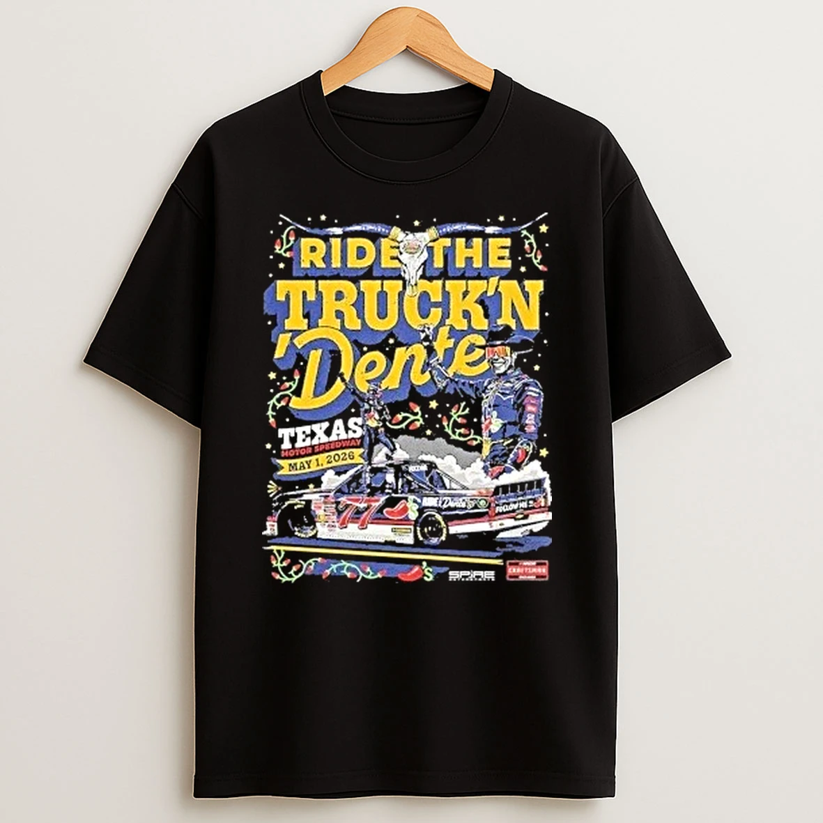 Carson Hocevar Texas Trucks 2026 Win Shirts